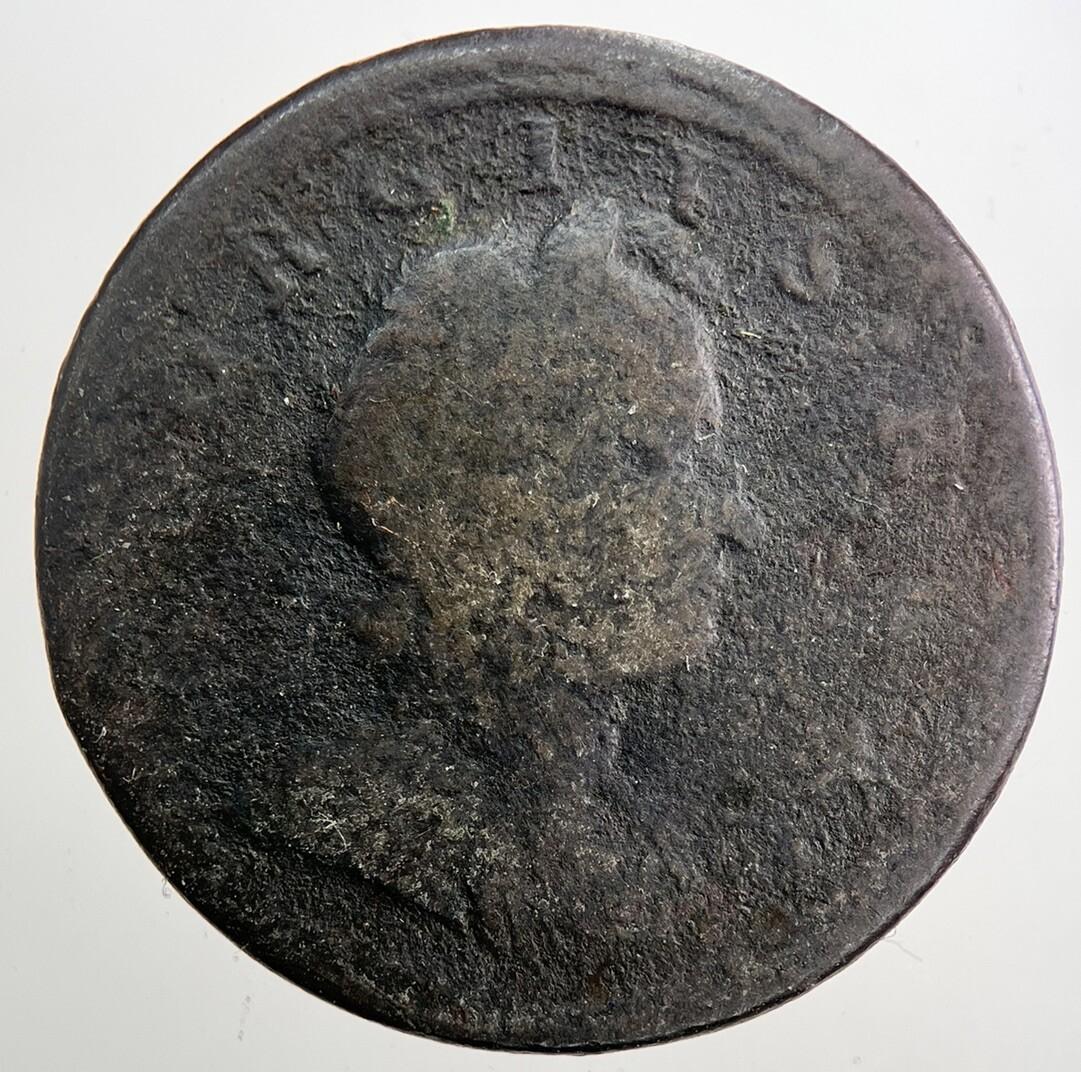 1726 George I 1st Half-Penny Coin | Collectable Grade | a5074