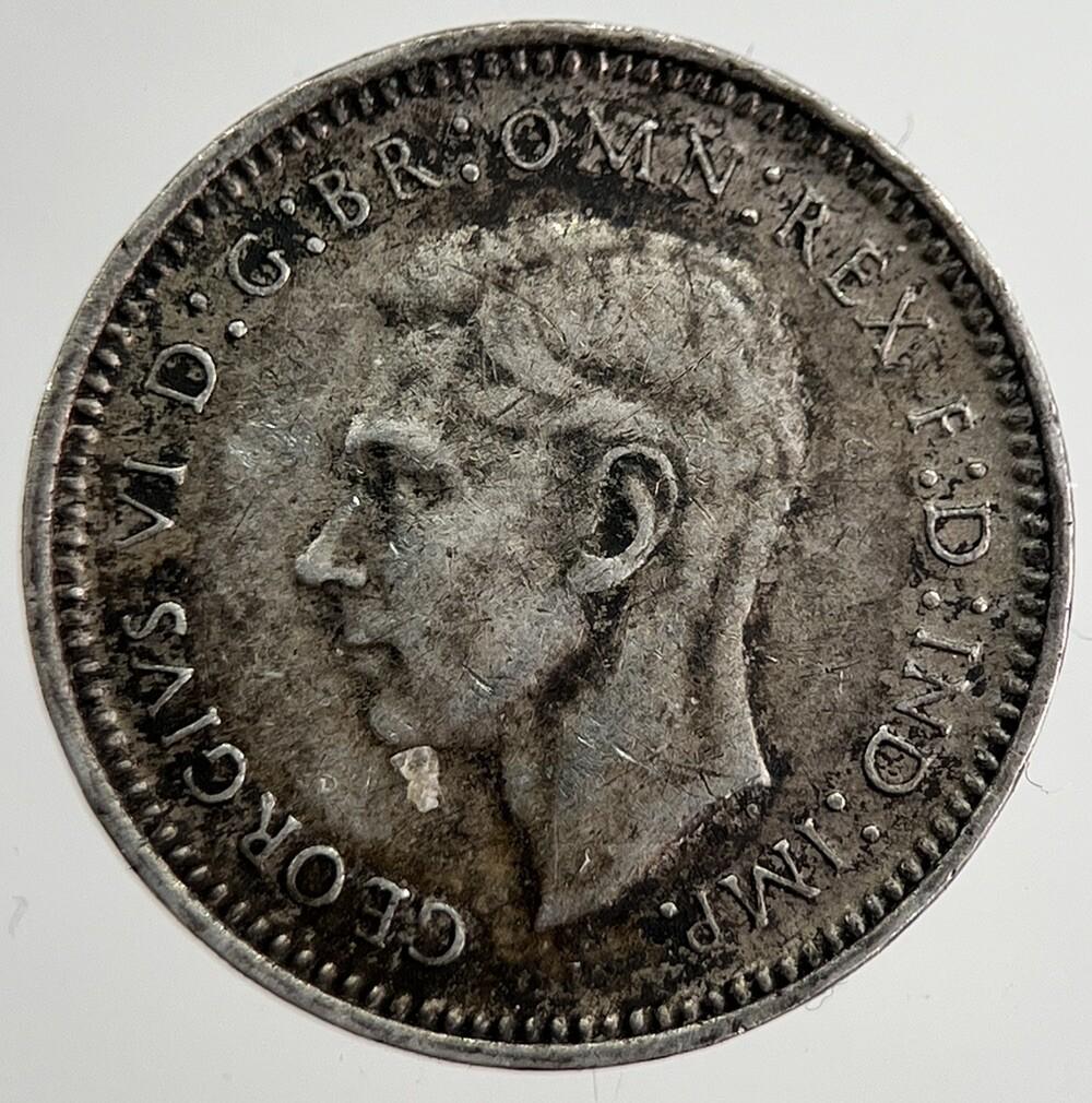 1943 Australia Threepence Silver Coin | Fine Collectable Grade | a8517