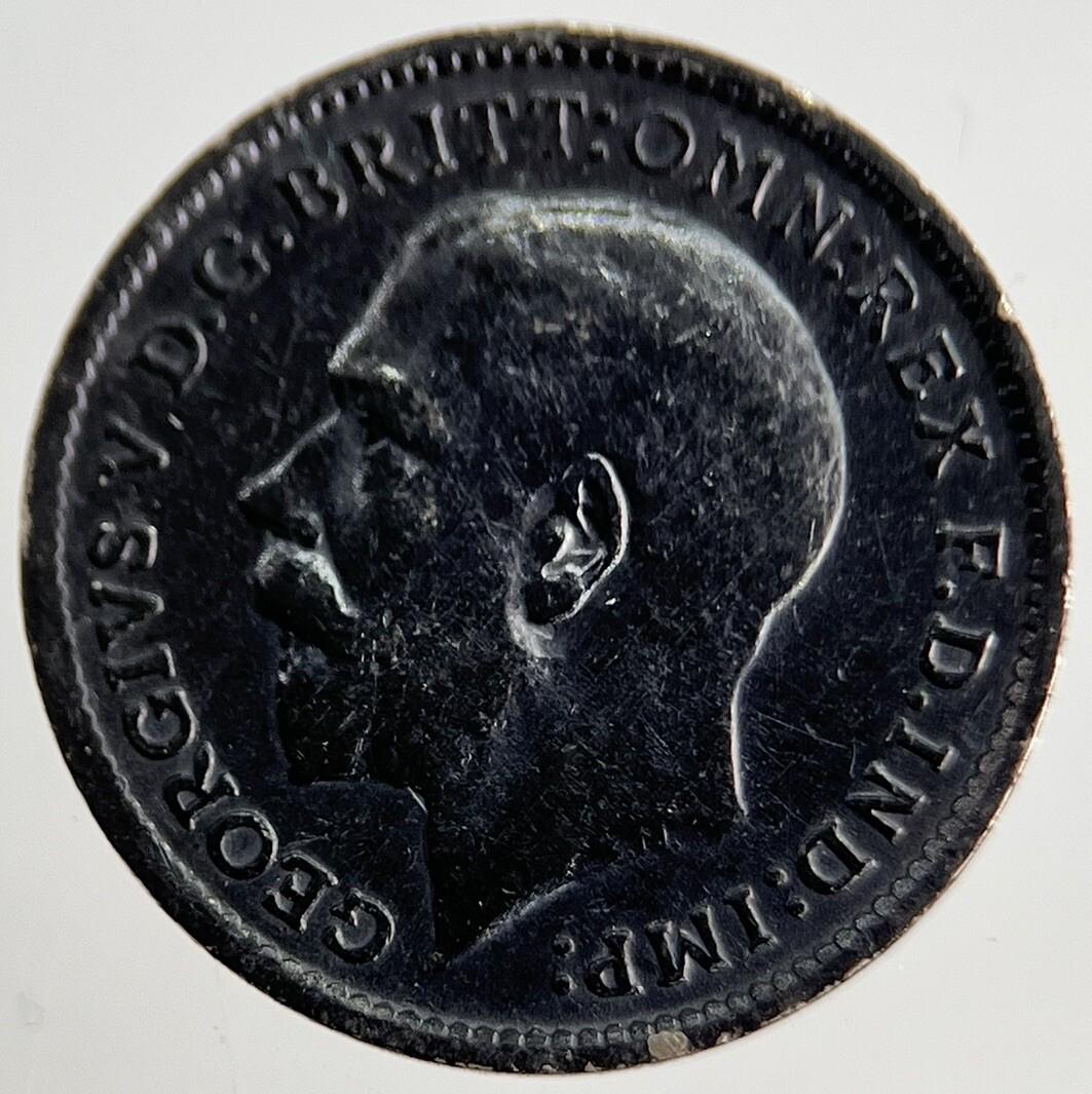 1914 George V Threepence Silver Coin | Very High Grade | a8432