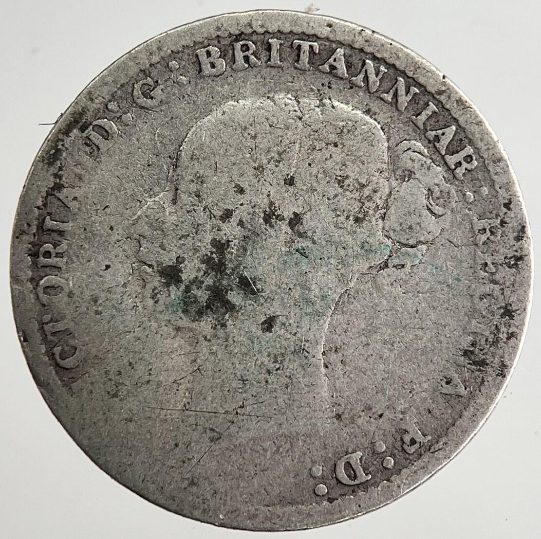 1883 Victoria Threepence Silver Coin | Collectable Grade | a8474