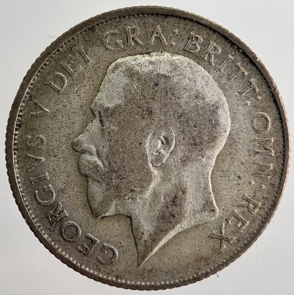 1922 George V Shilling British Silver Coin | Fair Grade | a8063