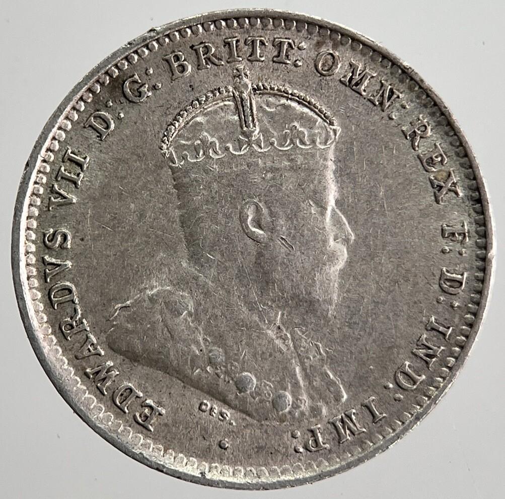 1910 Australia Threepence Silver Coin | Very High Grade | a8410