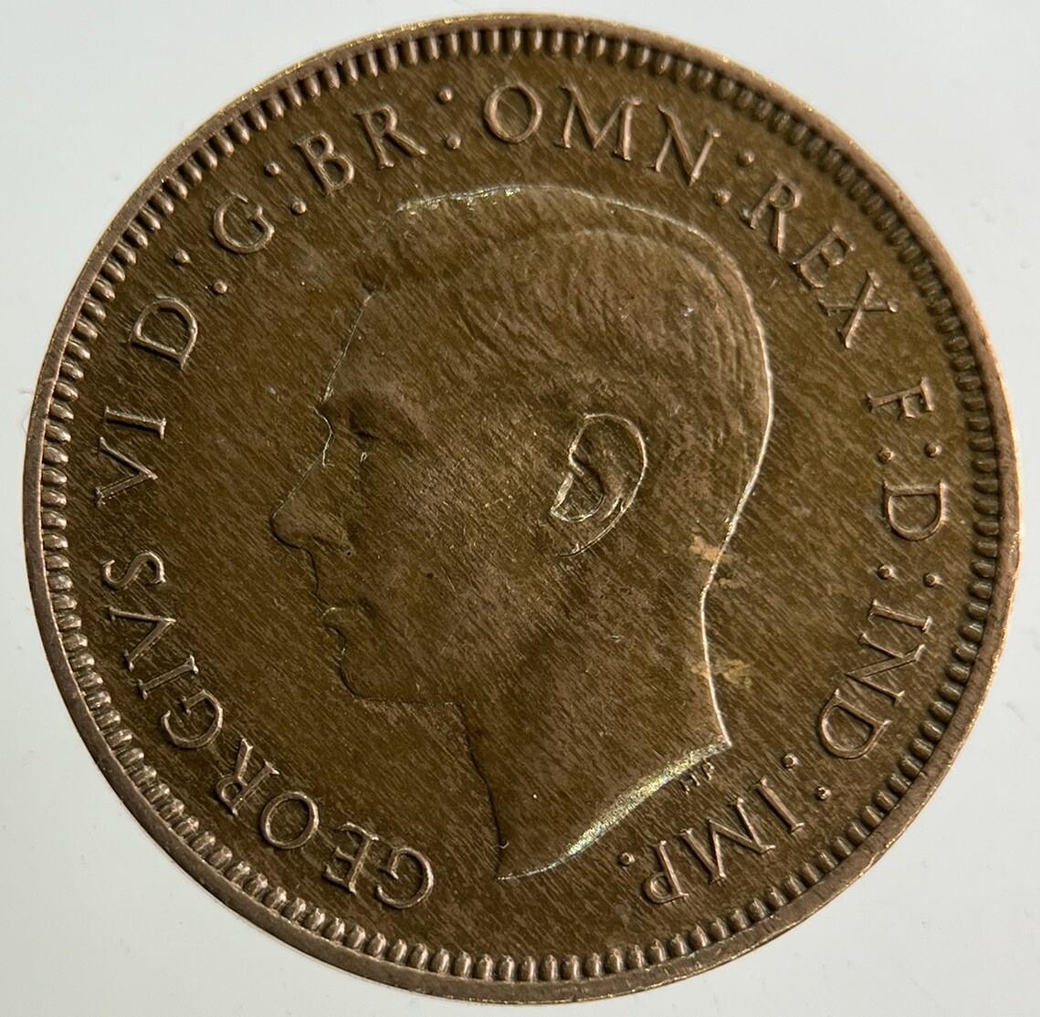 1942 George VI Wren Farthing Coin | Very High Grade