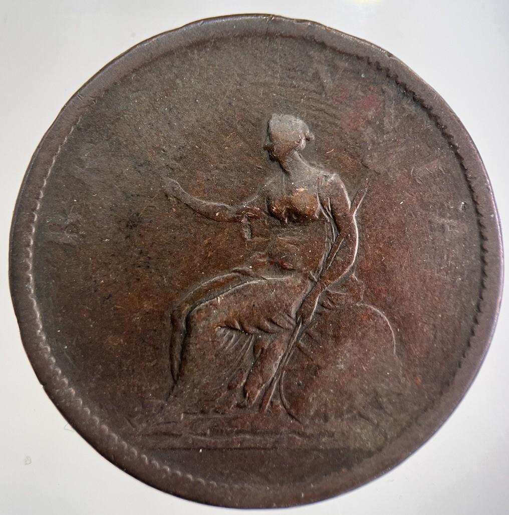 1806 George III 3rd One Penny Coin | Collectable Grade | a8978