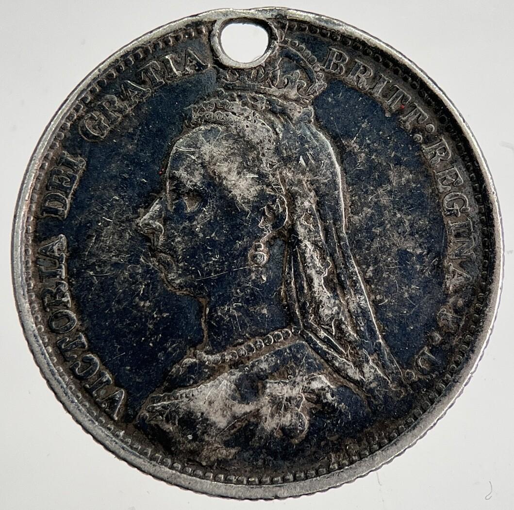 1887 Victoria Sixpence Silver Coin | Collectable Grade | a8460