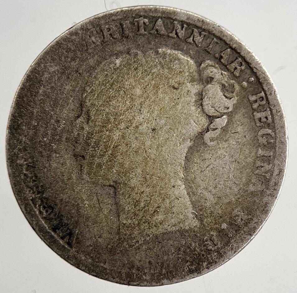 1883 Victoria Threepence Silver Coin | Collectable Grade | a8807