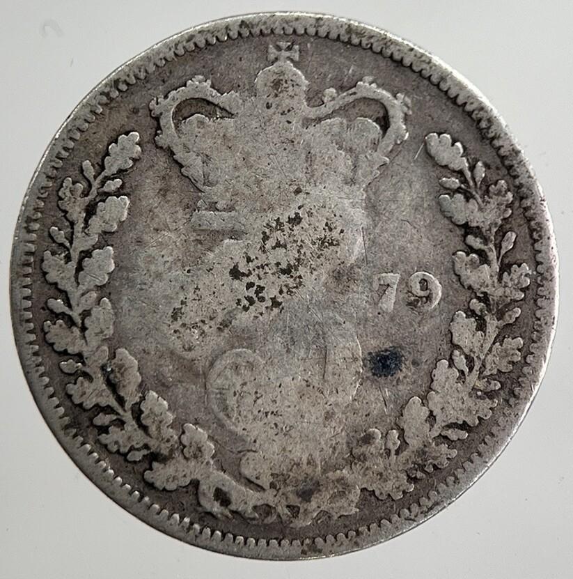 1879 Victoria Threepence Silver Coin | Collectable Grade | a8829