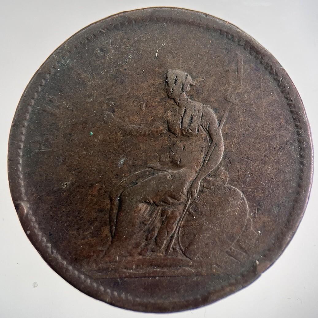 1806 George III 3rd One Penny Coin | Collectable Grade | a8977