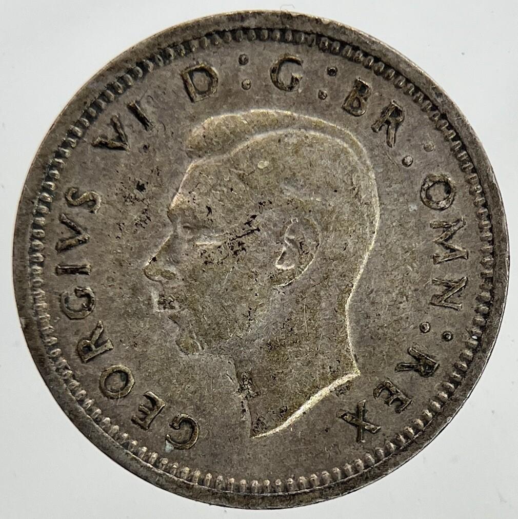 1940 George VI Threepence Silver Coin | Fine Collectable Grade | a9005