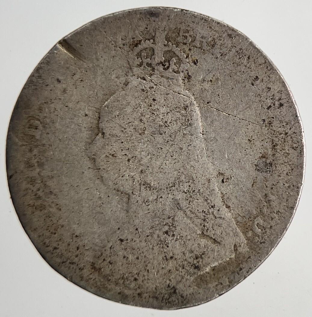 1892 Victoria Threepence Silver Coin | Collectable Grade | a6942