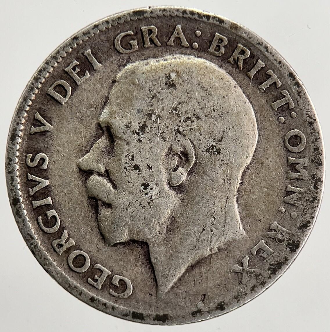 1918 George V Sixpence Silver Coin | Collectable Grade