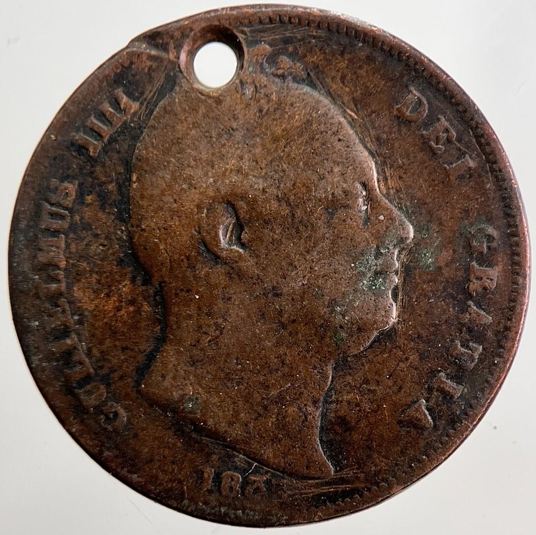 1835 William IV Farthing Coin | Collectable Grade