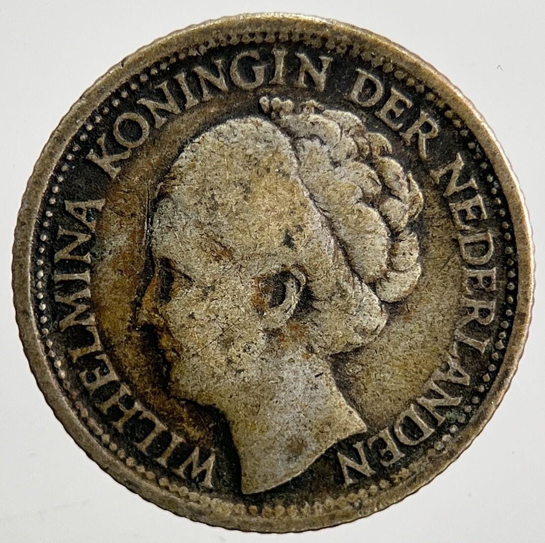 1944 Netherlands 1/10 Gulden Silver Coin | Collectable Grade