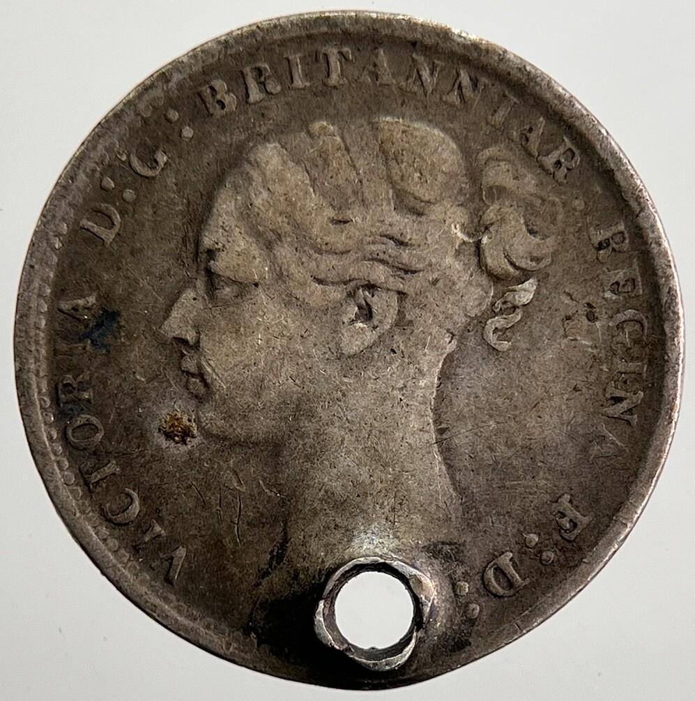 1884 Victoria Threepence Silver Coin | Fine Collectable Grade