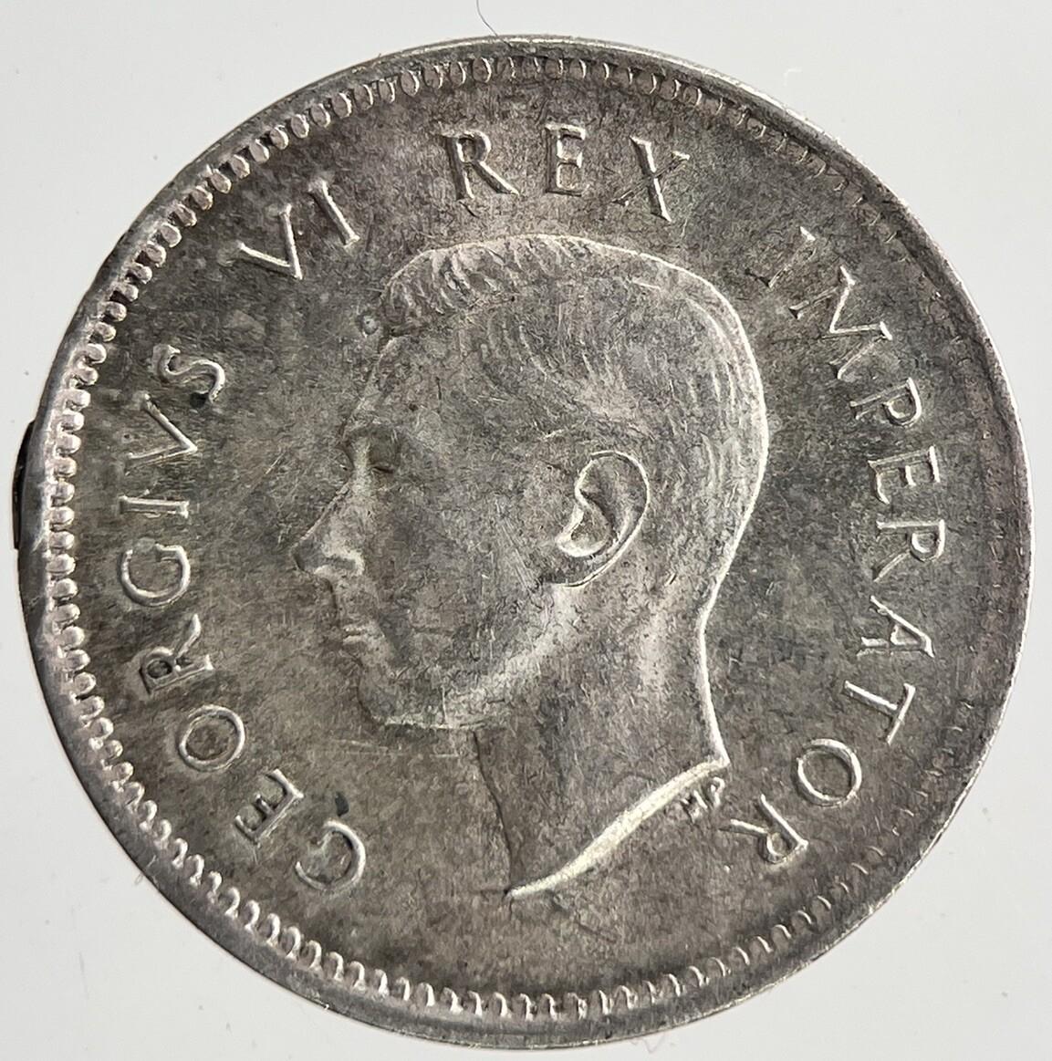 1940 South Africa Threepence Silver Coin | Very High Grade | a6976