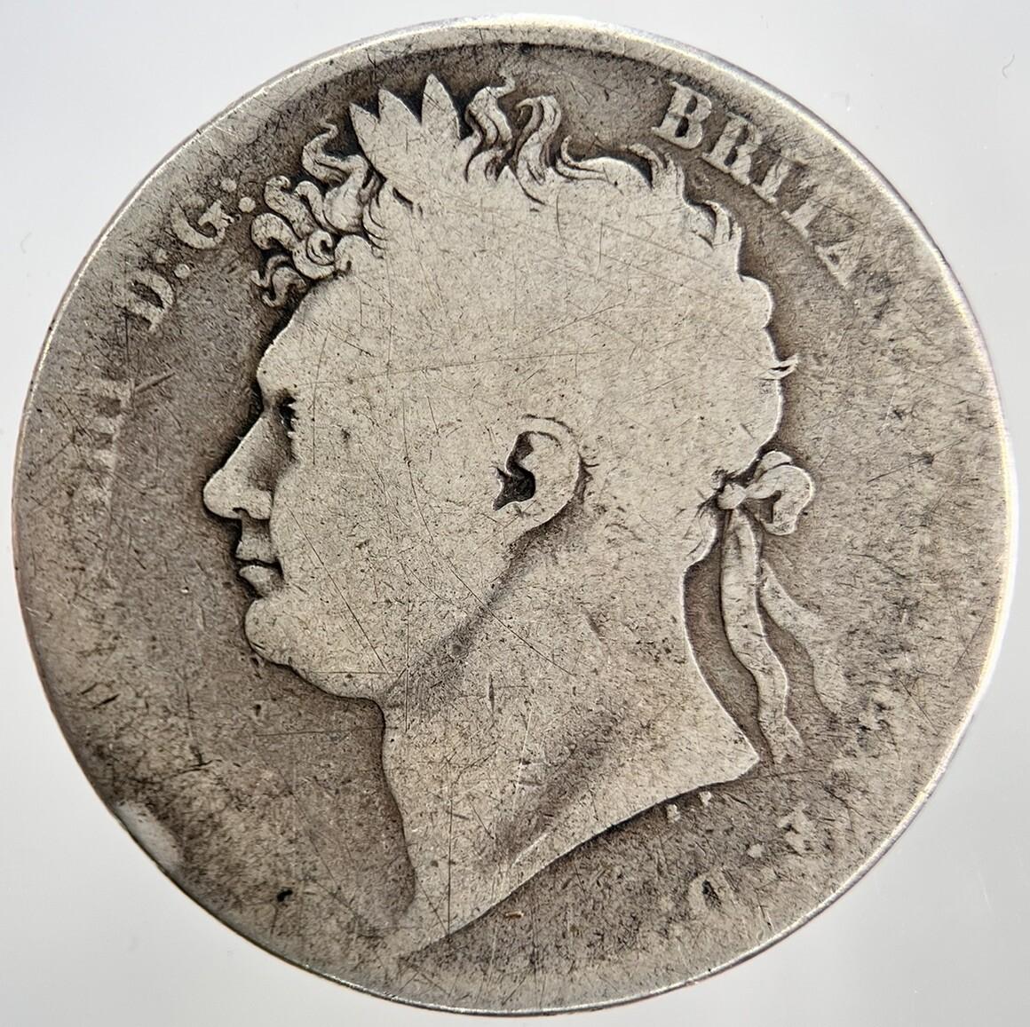 1820 George IV Half-Crown Anno Silver Coin | Collectable Grade