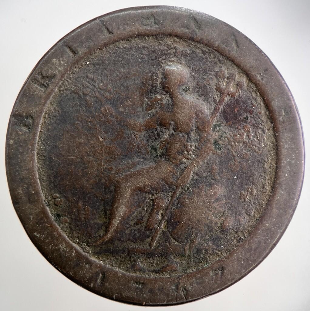 1797 George III 3rd Cartwheel One Penny Coin | Collectable Grade