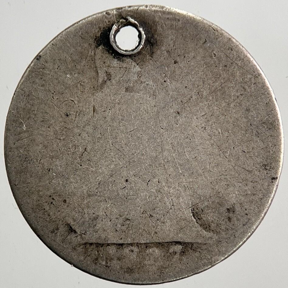 1837 William IV Four-Pence Groat Silver Coin | Fair Grade