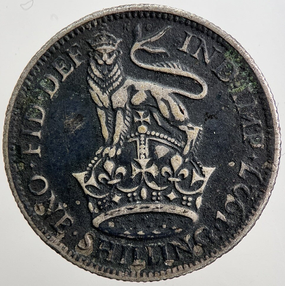 1927 George V Shilling British Silver Coin | Collectable Grade