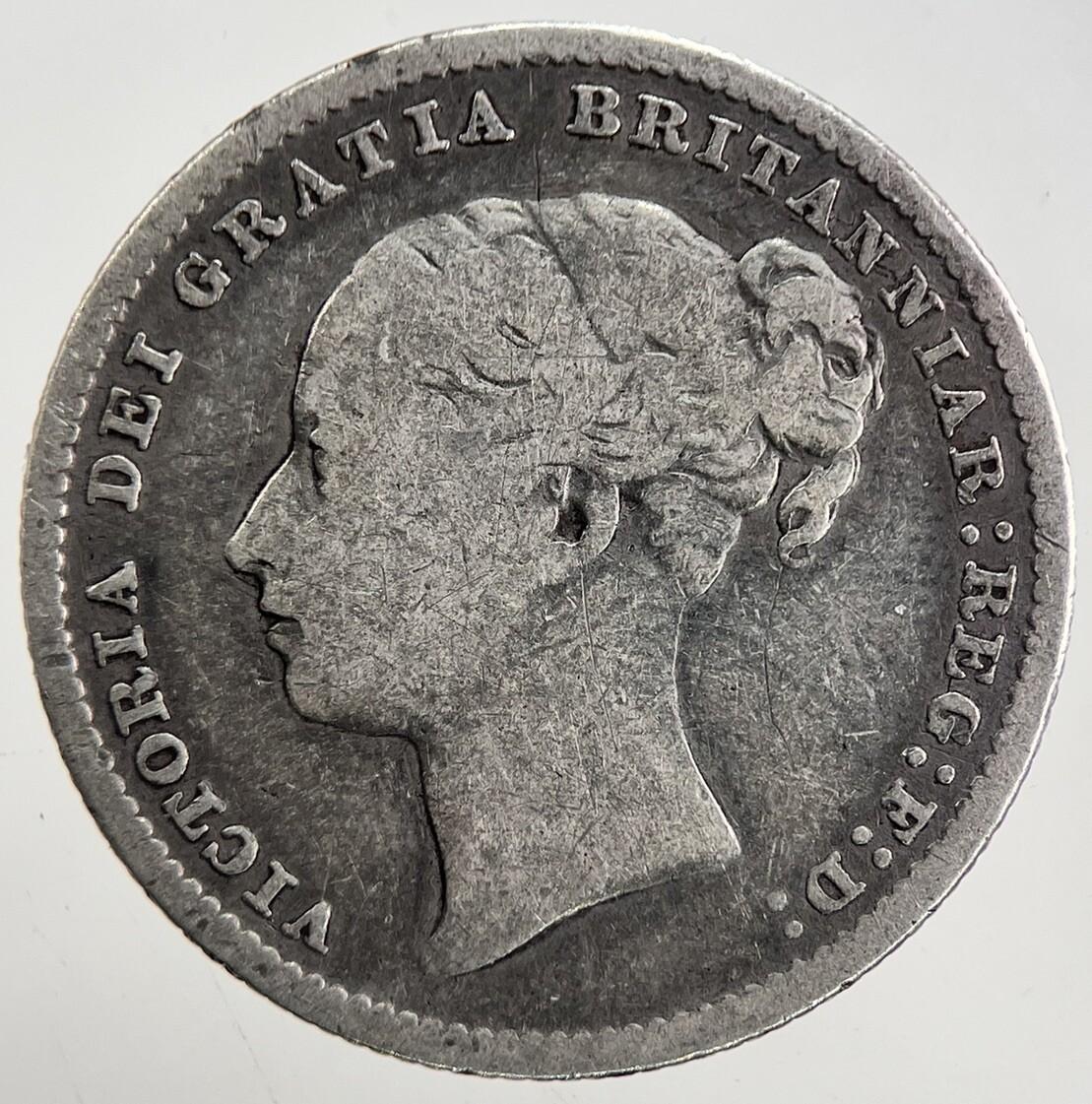1886 Victoria Shilling Silver Coin | Collectable Grade
