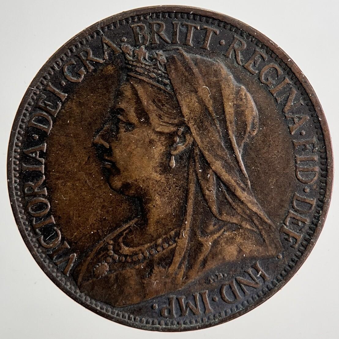 1900 Victoria Farthing Coin | Very High Grade