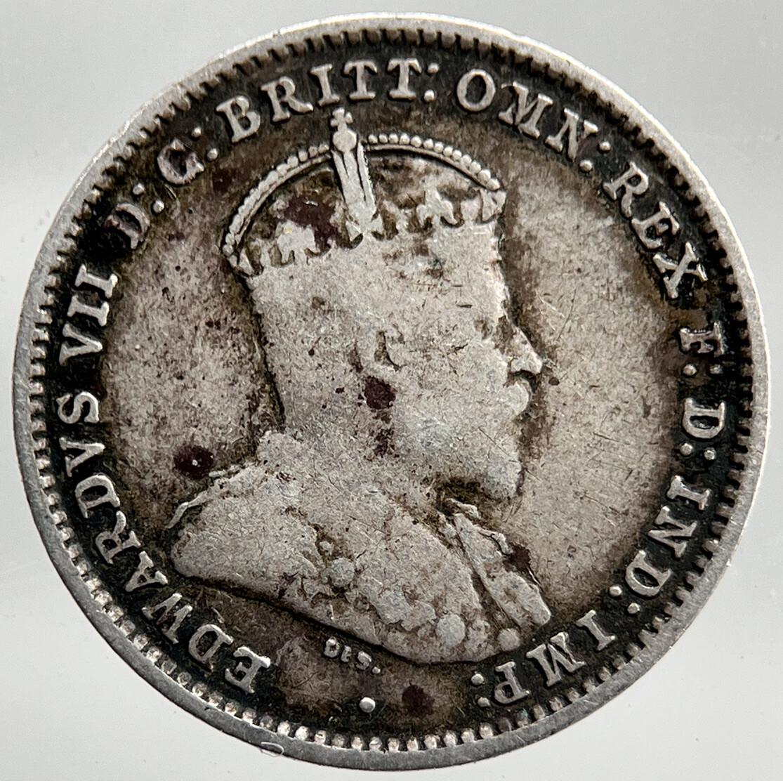 1910 Australia Threepence Silver Coin | Collectable Grade