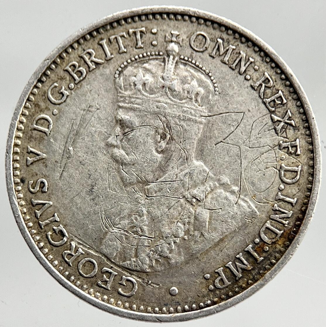 1936 Australia Threepence Silver Coin | Fine Collectable Grade