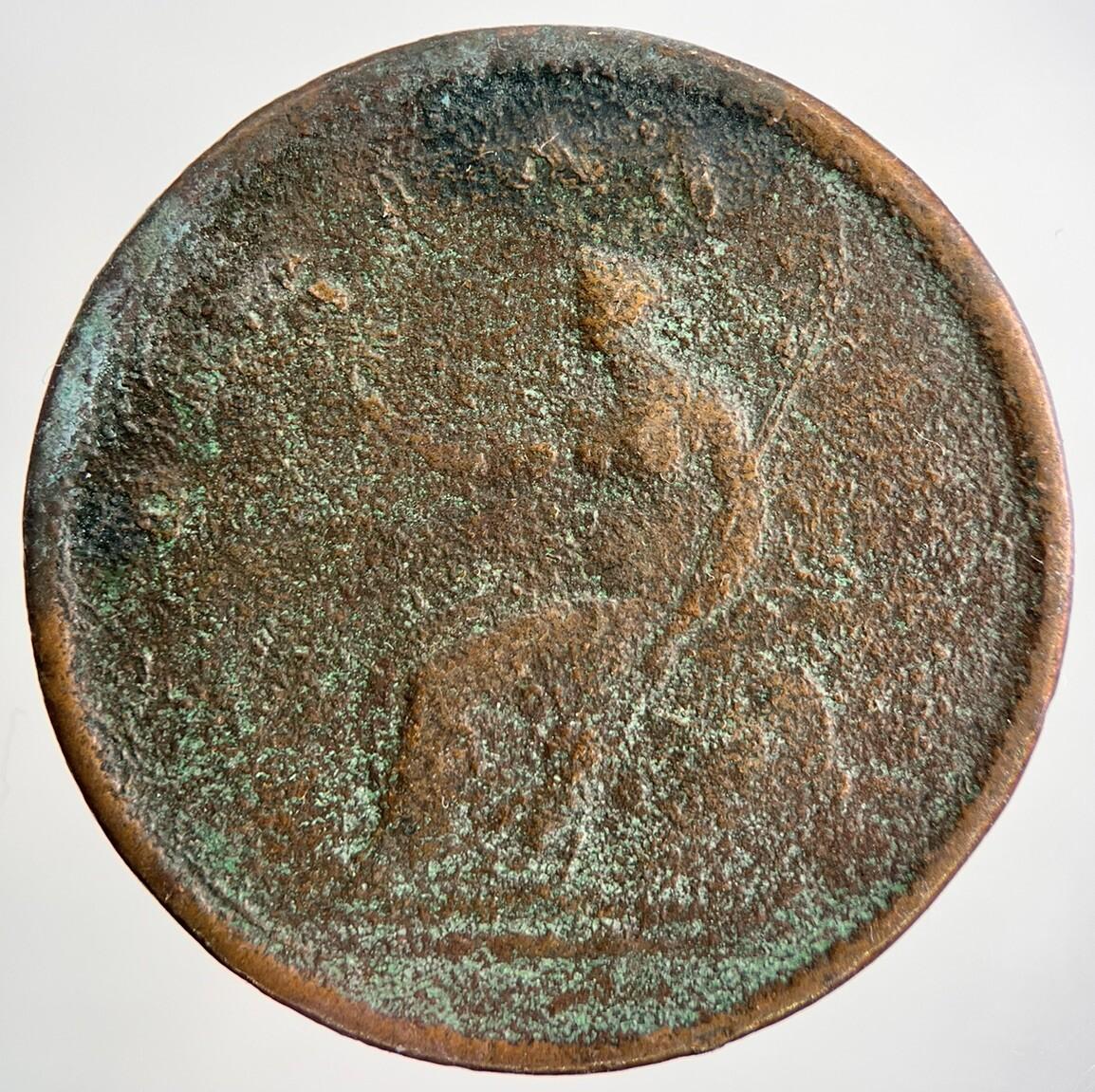 1806 George III Penny Coin | Fair Grade