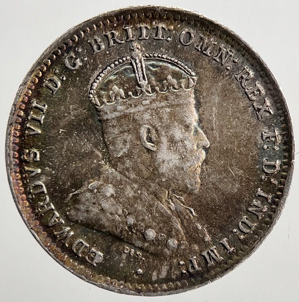 1910 Australia Threepence Silver Coin | Very High Grade