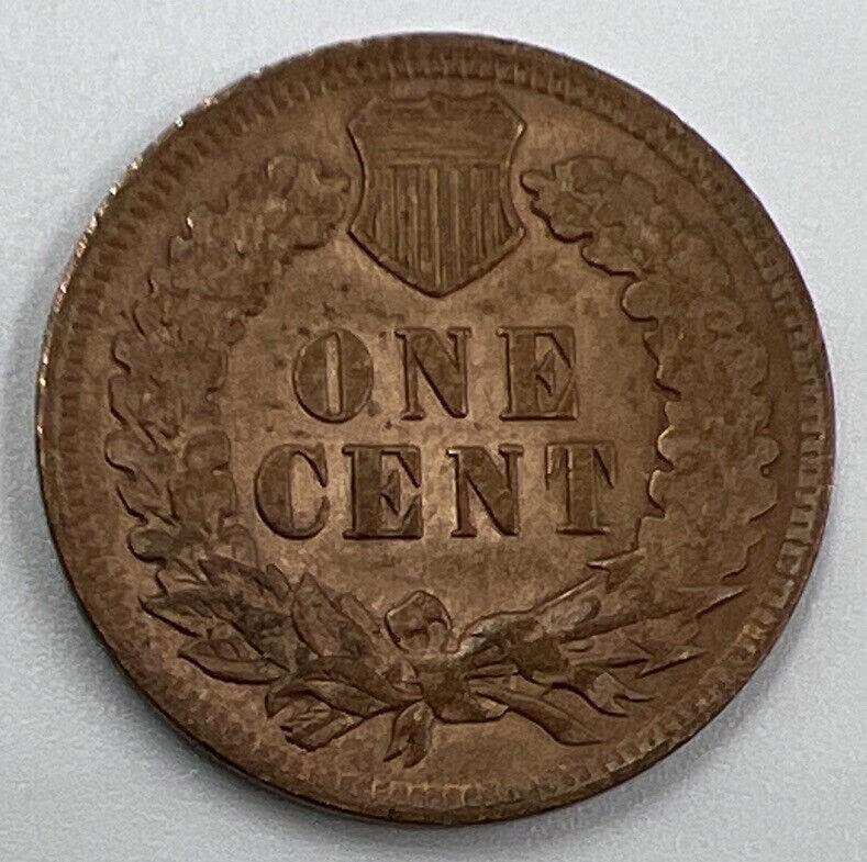 1899 US USA Indian Head One Cent | American Coin | Fine Grade