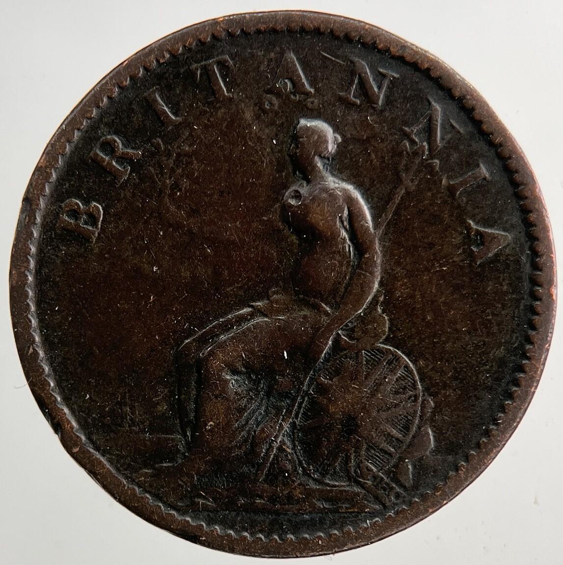 1806 George 3rd III Farthing Coin | Fine Collectable Grade | a9229