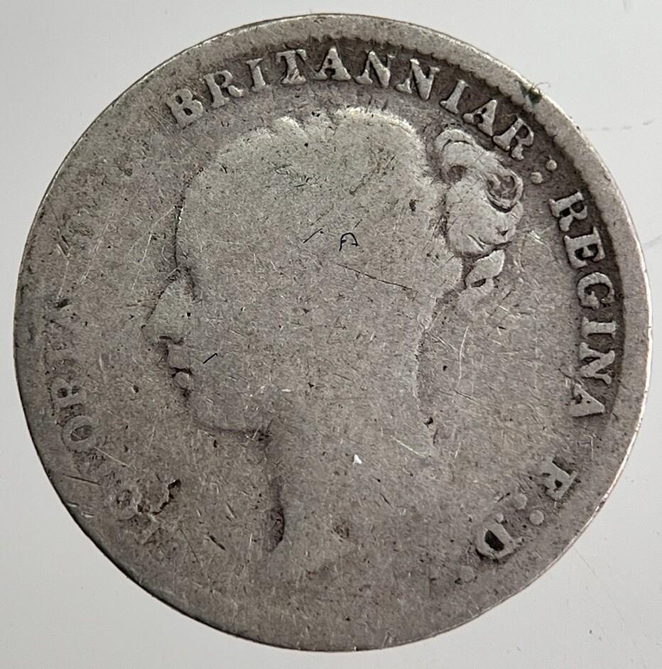 1883 Victoria Threepence Silver Coin | Collectable Grade | a8691