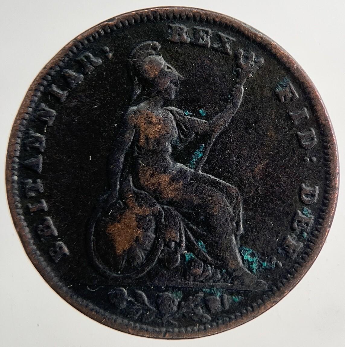 1835 William IV Farthing | Collectable Grade | a9295