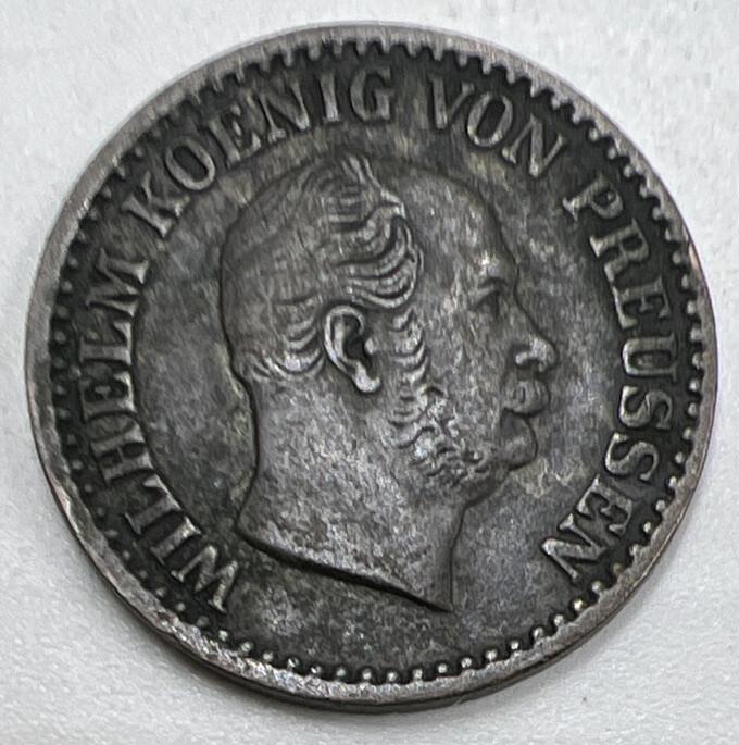 1868-B Prussia Silber Groschen Silver Coin | Fine Collectable Grade | a942