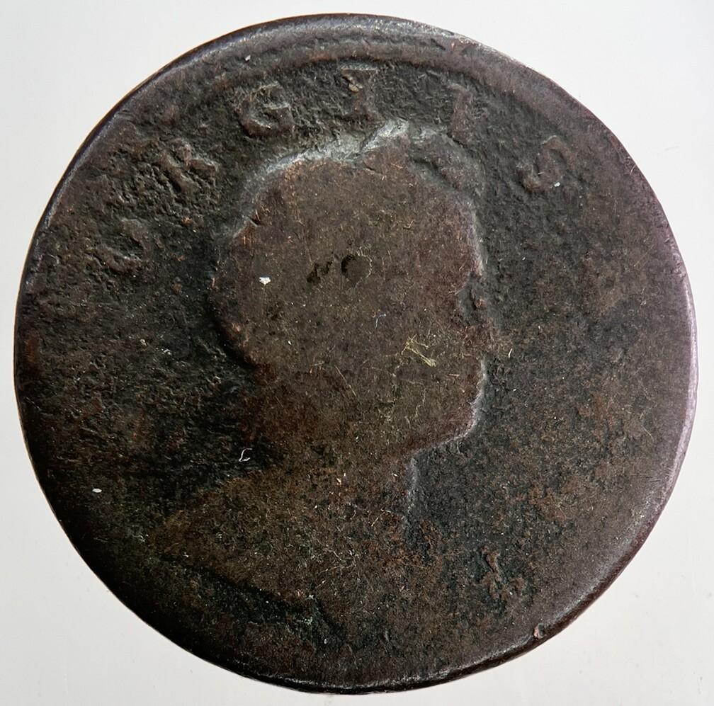 1720 George I 1st Half-Penny Coin | Collectable Grade | a9432