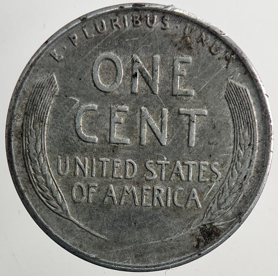 1943-D US USA Steele War Cent Coin | Very High Grade | a9364