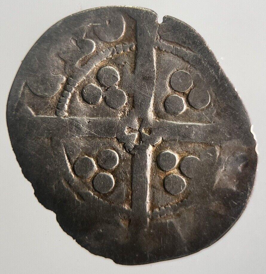 1272-1307 British Medieval Edward I 1st Penny Hammered Silver Coin | a4363