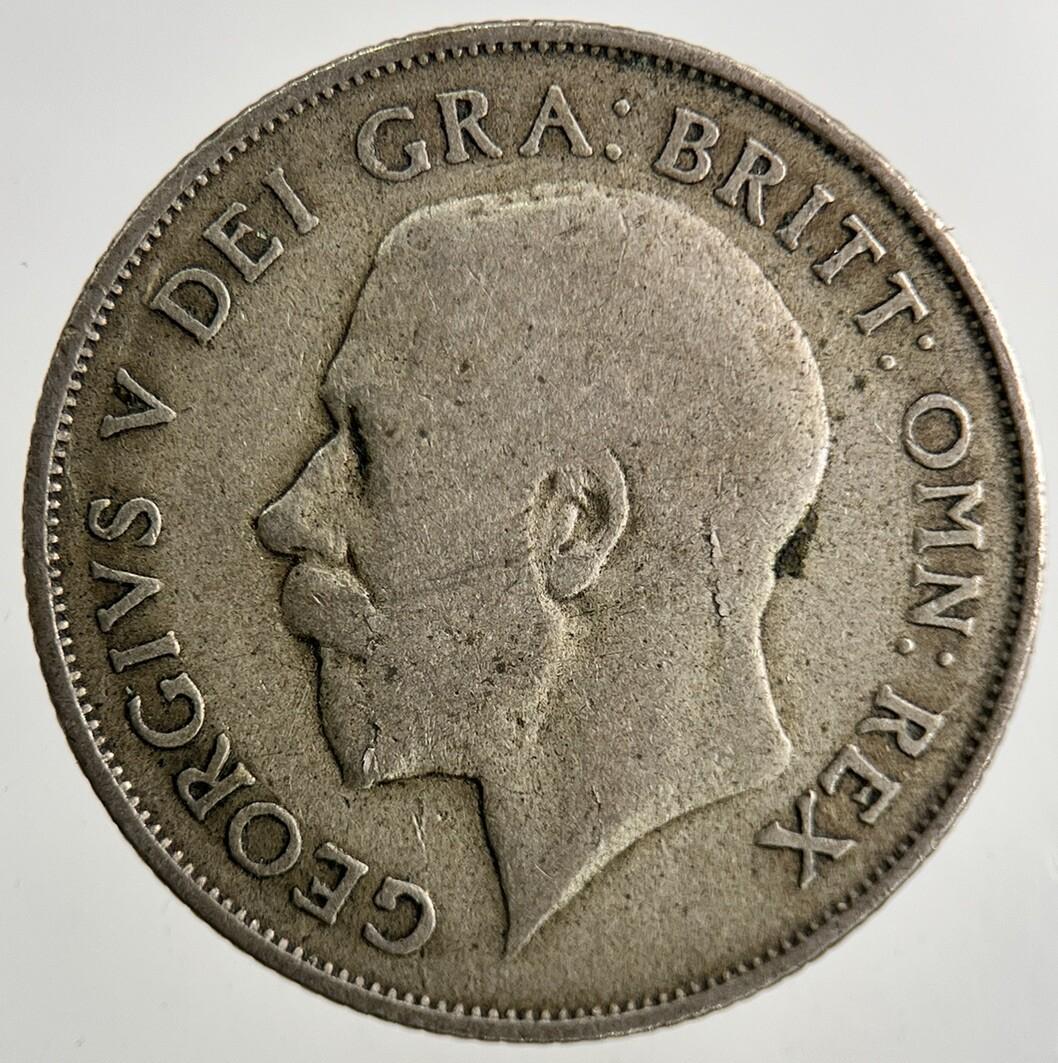 1921 George V Silver Shilling Coin | Fine Collectable Grade