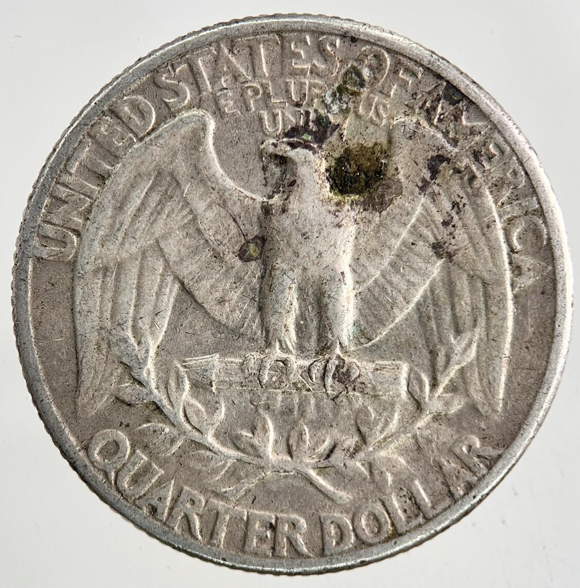 1943 US USA Quarter Dollar Silver Coin | Fine Collectable Grade