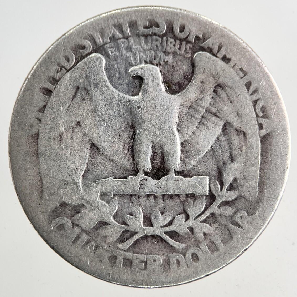 1936 US USA Quarter Dollar Silver Coin | Collectable Grade