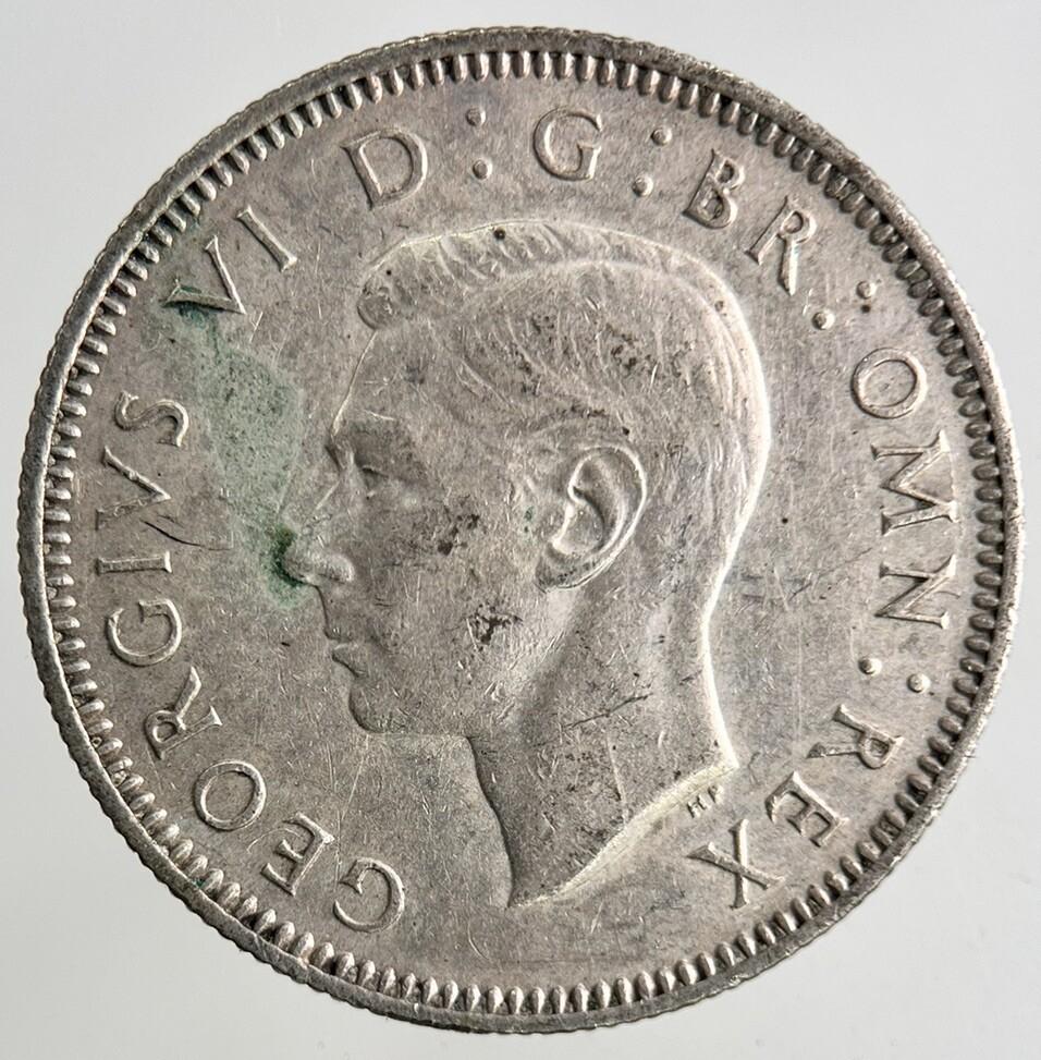 1945 George VI Silver Shilling Coin | Very High Grade