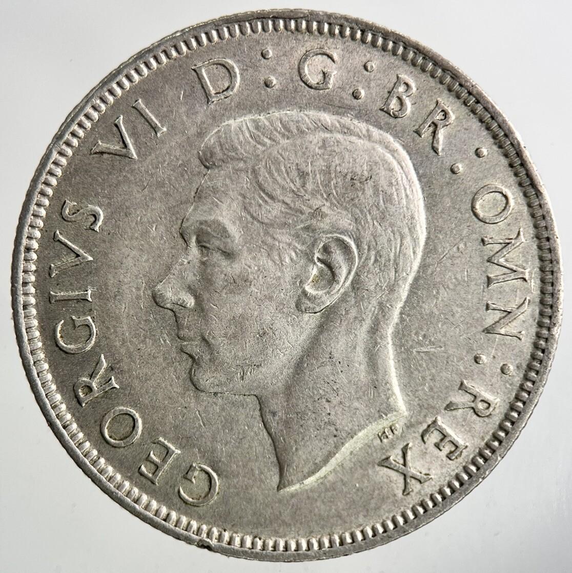 1942 George VI Florin Silver Coin | Very High Grade