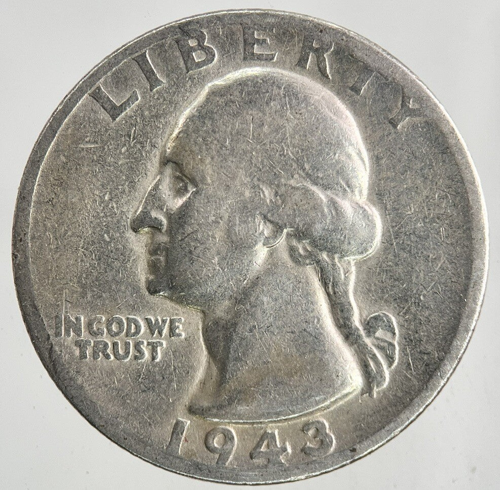1943 US USA Quarter Dollar Silver Coin | Collectable Grade