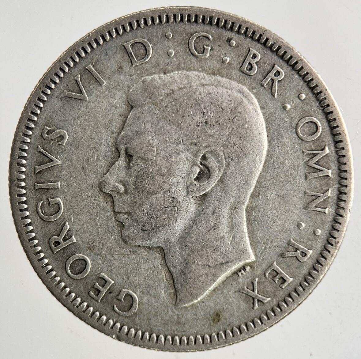 1939 George VI Silver Shilling Coin | Fine Collectable Grade