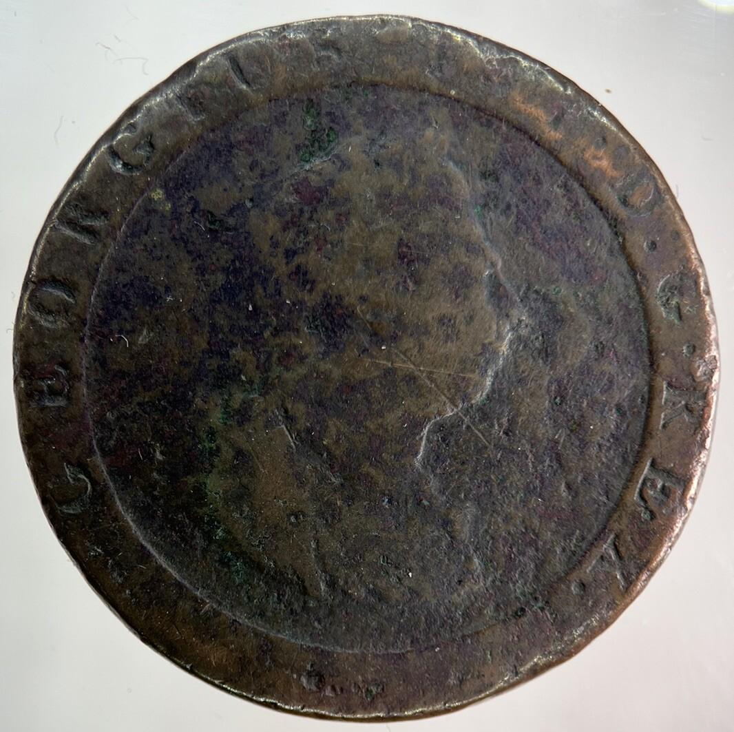 1797 George III 3rd Cartwheel One Penny Coin | Collectable Grade