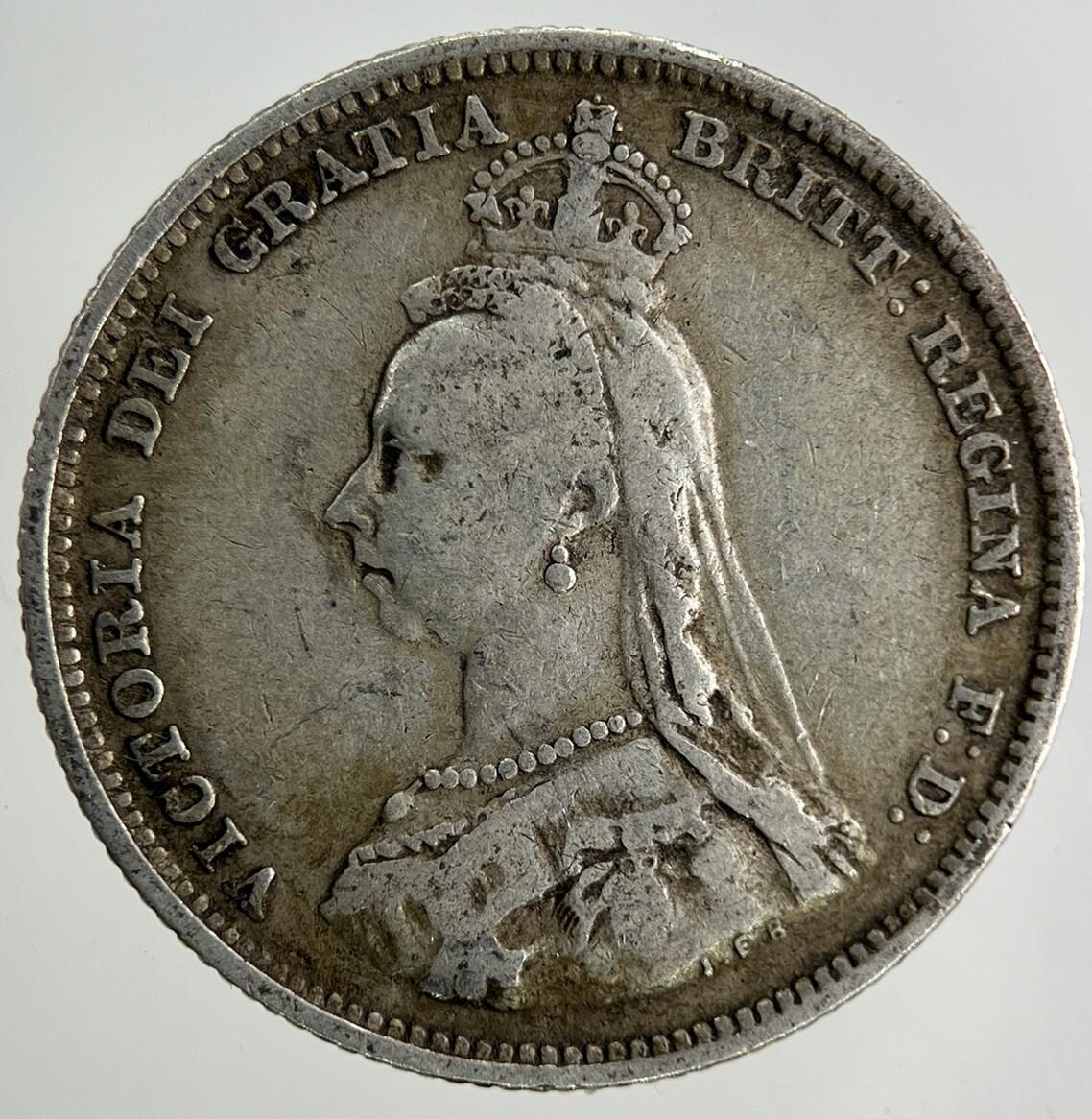 1887 Victoria Shilling Silver Coin | Collectable Grade
