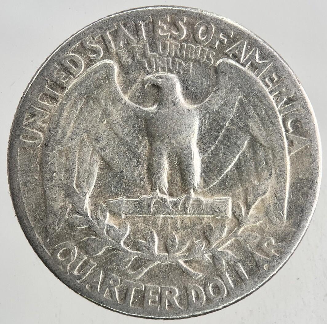 1953 US USA Quarter Dollar Silver Coin | Fine Collectable Grade