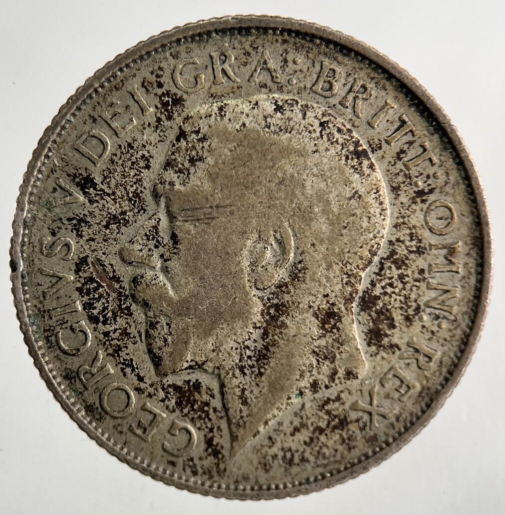 1922 George V Silver Shilling Coin | Fine Collectable Grade