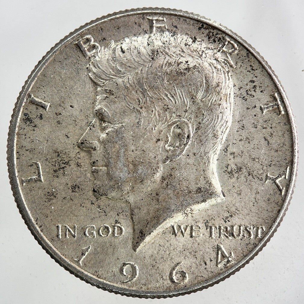 1964 US USA Kennedy Half Dollar Silver Coin | Very High Grade