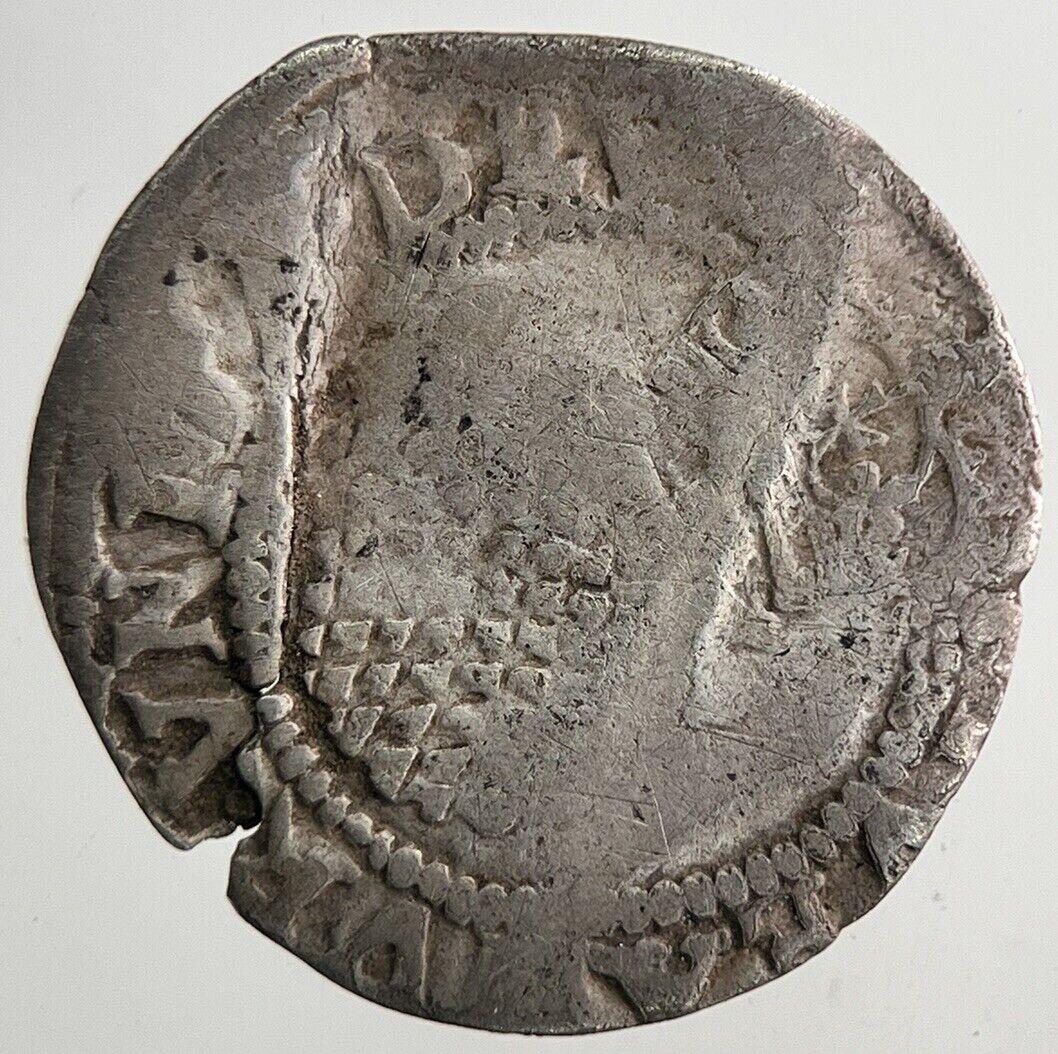 1604-1619 James I 1st Half-Groat Hammered Silver Coin | Collectable Grade a9293